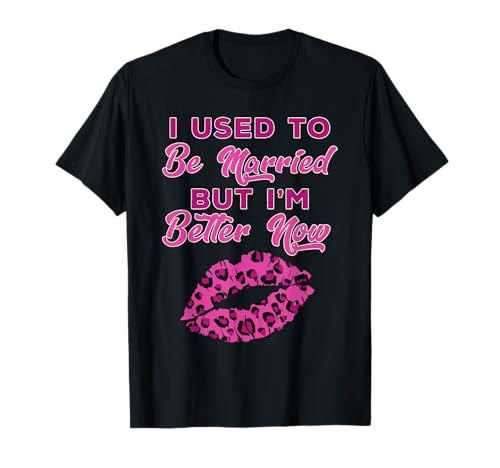 Scheidungsparty happily Divorced Scheidung Frauen T-Shirt von Geschenk Scheidung Party Glücklich Geschieden