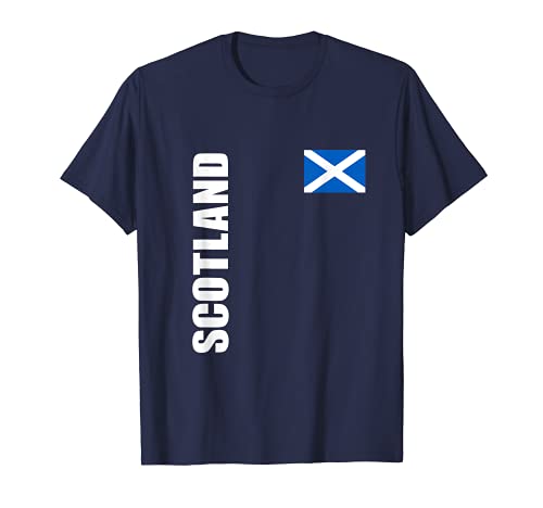 Schottland Trikot Scotland Football Shirt Herren Damen 2021 T-Shirt von Geschenk Schottland Scotland Fans 2021 Retro