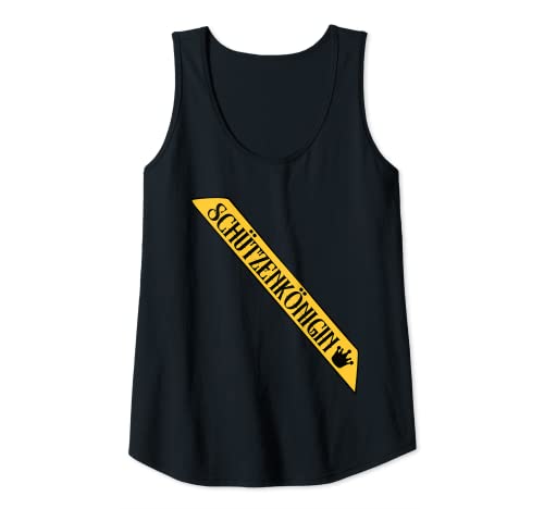 Damen Schützenkönigin Schärpe Königskrone Schützenverein Königin Tank Top Damen Schützenkönigin Schärpe Königskrone Schützenverein Königin Tank Top von Geschenk Schützenkönig Frau Geschenkidee Schütze