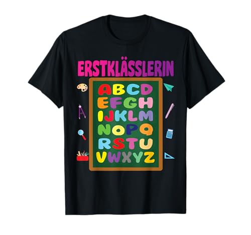 Einschulung Schulkind Schule Erstklässler Jungs Mädchen T-Shirt Einschulung Schulkind Schule Erstklässler Jungs Mädchen T-Shirt von Geschenk Schule Schultüte Kinder - Kita Abschied