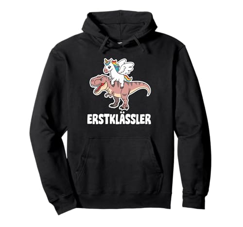 Einschulung Schulkind Schule Erstklässler Mädchen Einhorn Pullover Hoodie Einschulung Schulkind Schule Erstklässler Mädchen Einhorn Pullover Hoodie von Geschenk Schule Schultüte Kinder - Kita Abschied