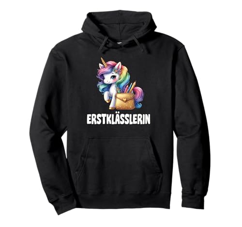 Einschulung Schulkind Schule Erstklässler Mädchen Einhorn Pullover Hoodie Einschulung Schulkind Schule Erstklässler Mädchen Einhorn Pullover Hoodie von Geschenk Schule Schultüte Kinder - Kita Abschied