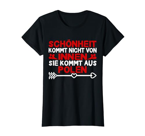 Polska Freundin Spruch Polnische Mama Frau Geschenk T-Shirt von Geschenk Spruch Polnische Frau Freundin Polska