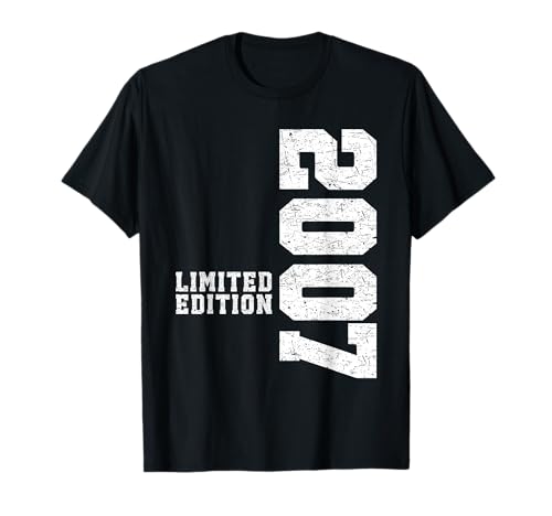 18. Geburtstag Mädchen 18 Jahre 2007 18er Deko Junge T-Shirt 18. Geburtstag Mädchen 18 Jahre 2007 18er Deko Junge T-Shirt von Geschenk T-Shirt 18 Geburtstag Geburtstagsgeschenk