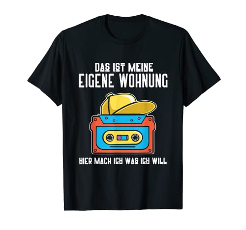 Herren Eigene Wohnung Zubehör Wohnen Zuhause Ich Mach Was Ich Will T-Shirt Herren Eigene Wohnung Zubehör Wohnen Zuhause Ich Mach Was Ich Will T-Shirt von Geschenk eigene Wohnung Einweihungsgeschenk Lustig