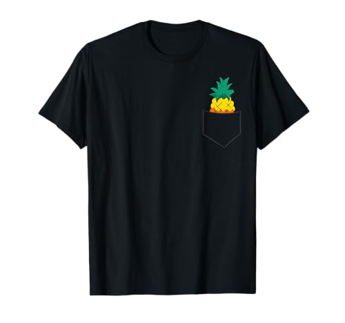 Ananas in der Tasche Sommer T-Shirt - Geschenk für Ananas Liebhaber - Unisex Kinder & Erwachsene - Schwarz - S Ananas in der Tasche Sommer T-Shirt - Geschenk für Ananas Liebhaber - Unisex Kinder & Erwachsene - Schwarz - S von Geschenk für Ananas Liebhaber