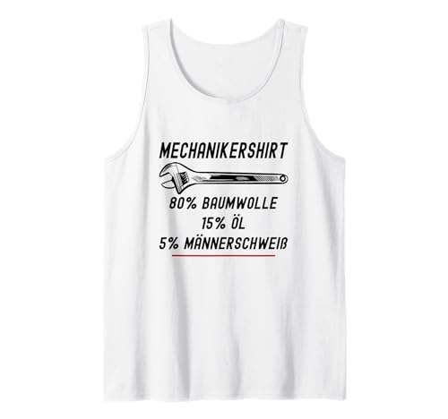 Herren Mechaniker Gadgets Werkzeugmechaniker Lustig Automechaniker Tank Top Herren Mechaniker Gadgets Werkzeugmechaniker Lustig Automechaniker Tank Top von Geschenk für Automechaniker & Mechaniker Gadgets