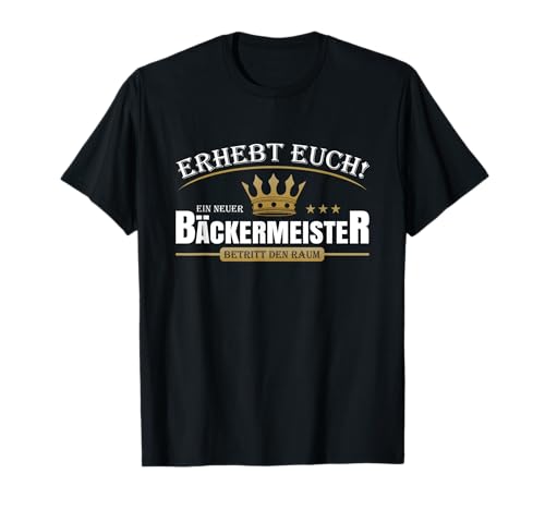 Bäcker Gadget Bäckerei Männer Beruf Lustig Bäckermeister T-Shirt Bäcker Gadget Bäckerei Männer Beruf Lustig Bäckermeister T-Shirt von Geschenk für Bäckermeister und Bäcker Gadget
