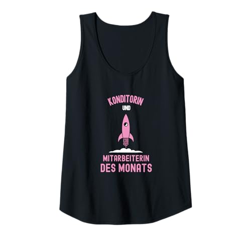 Damen Beste Konditor Mitarbeiterin des Monats Danke Tank Top Damen Beste Konditor Mitarbeiterin des Monats Danke Tank Top von Geschenk für Beste Konditor Mitarbeiterin