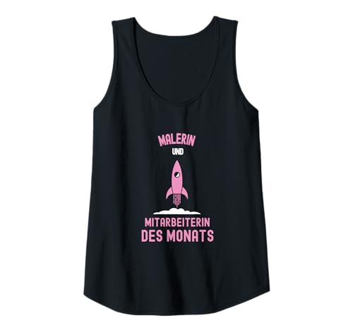 Damen Beste Maler Mitarbeiterin des Monats Danke Tank Top Damen Beste Maler Mitarbeiterin des Monats Danke Tank Top von Geschenk für Beste Maler Mitarbeiterin