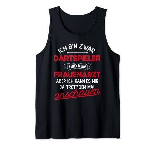 Herren Lustiger Spruch Darts Dartmotiv Dartspieler Dart Tank Top Herren Lustiger Spruch Darts Dartmotiv Dartspieler Dart Tank Top von Geschenk für Dartspieler Zubehör Dart Sprüche