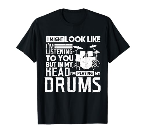 Drumms Shirt Herren Drummer Geschenk Schlagzeug-Spieler T-Shirt Drumms Shirt Herren Drummer Geschenk Schlagzeug-Spieler T-Shirt von Geschenk für Drummer & Schlagzeug Shirt Herren