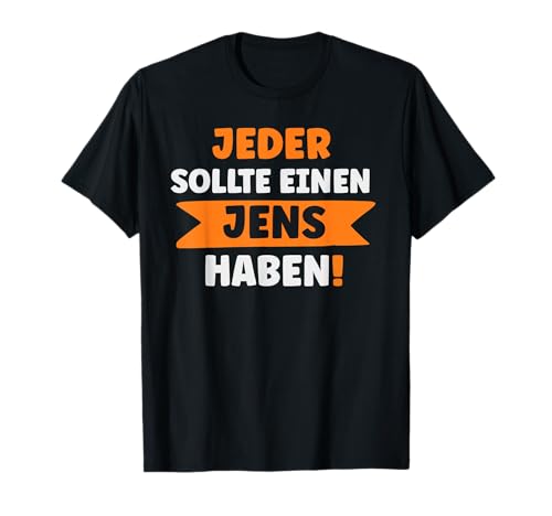 Geschenk für Jens personalisiert T-Shirt - Schwarz, S - Klassisch geschnitten, Buchstabenmuster - Unisex, Erwachsene, Kinder Geschenk für Jens personalisiert T-Shirt - Schwarz, S - Klassisch geschnitten, Buchstabenmuster - Unisex, Erwachsene, Kinder von Geschenk für Jens personalisiert