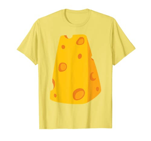 Herren Käsestück Kostüm Käsekostüm Karneval Fasching Halloween Käse T-Shirt Herren Käsestück Kostüm Käsekostüm Karneval Fasching Halloween Käse T-Shirt von Geschenk für Käseliebhaber Lustiges Oberteil Käse