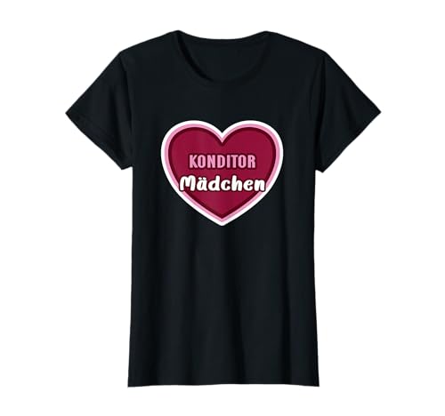 Konditor Mädchen Kind KonditorMädchen T-Shirt Konditor Mädchen Kind KonditorMädchen T-Shirt von Geschenk für Konditor Mädchen Mädchengeschenk