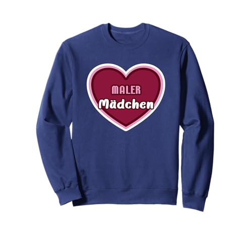 Maler Mädchen Kind MalerMädchen Sweatshirt Maler Mädchen Kind MalerMädchen Sweatshirt von Geschenk für Maler Mädchen Mädchengeschenk
