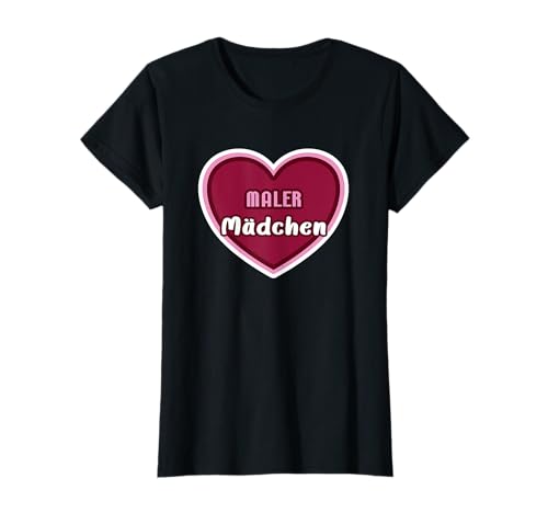 Maler Mädchen Kind MalerMädchen T-Shirt Maler Mädchen Kind MalerMädchen T-Shirt von Geschenk für Maler Mädchen Mädchengeschenk