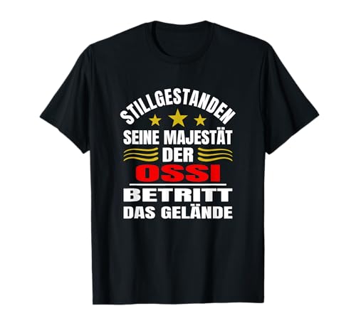 Geschenk für Ossi DDR Osten Ostdeutschland T-Shirt, Männer, Ossis, DDR-Nostalgiker, Ostdeutschland-Fans, Männer, Halbarm, T-Shirt, Militär, Schwarz, S, Hemd Geschenk für Ossi DDR Osten Ostdeutschland T-Shirt, Männer, Ossis, DDR-Nostalgiker, Ostdeutschland-Fans, Männer, Halbarm, T-Shirt, Militär, Schwarz, S, Hemd von Geschenk für Ossi