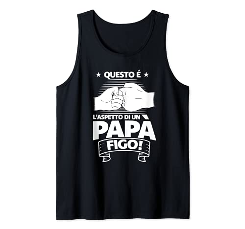 Herren Questo é l'aspetto di unpapà dicko! Vater Tank Top Herren Questo é l'aspetto di unpapà dicko! Vater Tank Top von Geschenk für Papa