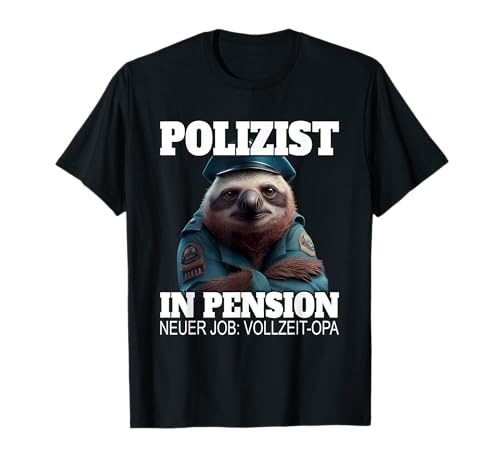 Geschenk für Pensionisten Abschiedsgeschenke Polizist in Pension Abschied Pensionierung Polizei Ruhestand T-Shirt Schwarz Kurzarm S Männer Geschenk für Pensionisten Abschiedsgeschenke Polizist in Pension Abschied Pensionierung Polizei Ruhestand T-Shirt Schwarz Kurzarm S Männer von Geschenk für Pensionisten Abschiedsgeschenke