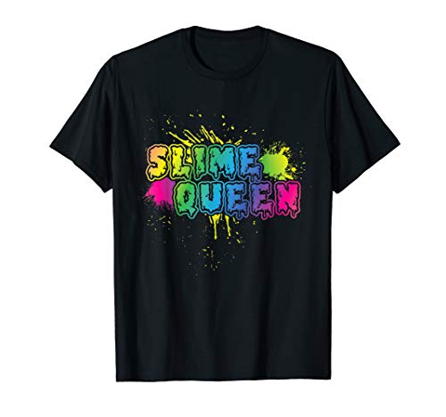 Schleim Königin Schleim Maker Schleim Liebhaber Mädchen T-Shirt von Geschenk für Schleimköniginnen