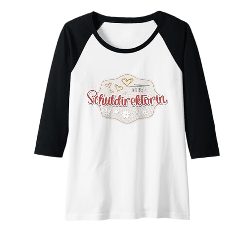 Damen Direktorin Danke Abschied Dankeschön Schuldirektorin Raglan Damen Direktorin Danke Abschied Dankeschön Schuldirektorin Raglan von Geschenk für Schuldirektorin & Direktorin Danke