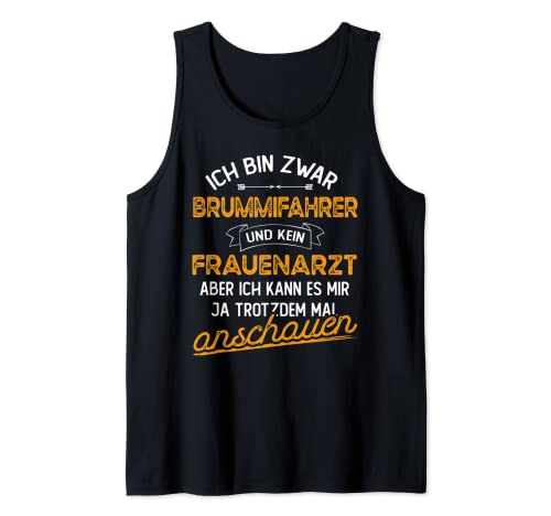 Herren Brummifahrer Trucker Fernfahrer LKW Fahrer Tank Top Herren Brummifahrer Trucker Fernfahrer LKW Fahrer Tank Top von Geschenk für Trucker Fernfahrer LKW Fahrer Spruch