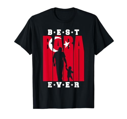 Baba Türkiye Baba 1. Vatertag Türkischer Papa mit Baby T-Shirt Baba Türkiye Baba 1. Vatertag Türkischer Papa mit Baby T-Shirt von Geschenk für Türkischen Vater