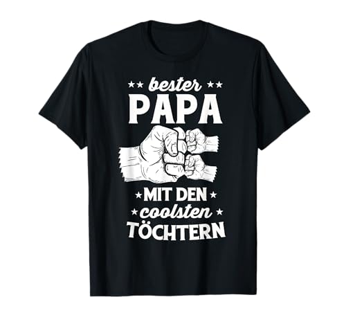 Vatertag T-Shirt Vater Tochter Kind Opa Papa Papa Papa T-Shirt von Geschenk für Vater Tochter Vati Tag Papa Vati