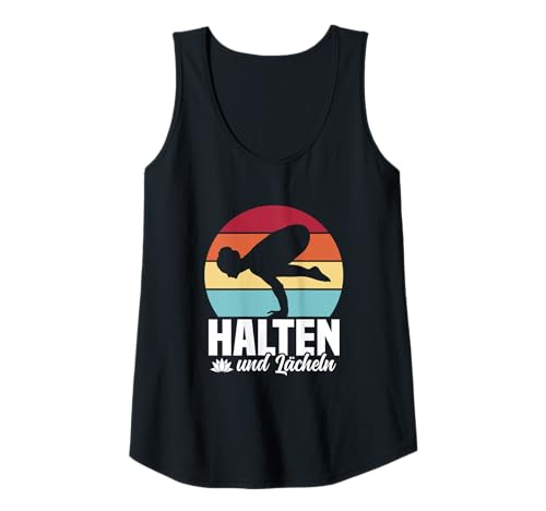 Damen Halten Und Lächeln Yogafan Frauen Yogalehrerin Gadgets Yoga Tank Top Damen Halten Und Lächeln Yogafan Frauen Yogalehrerin Gadgets Yoga Tank Top von Geschenk für Yogafan & Gastgeschenk Yoga