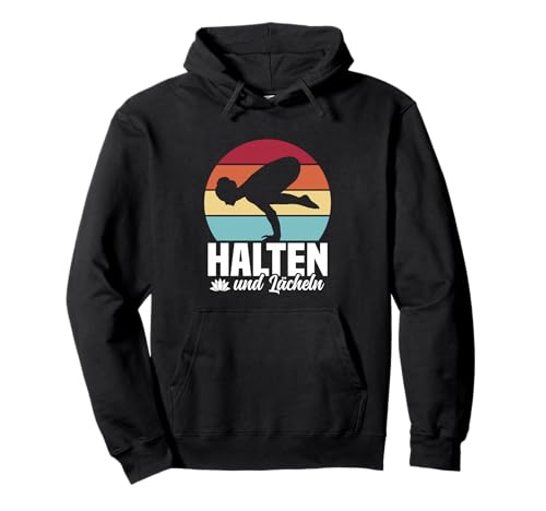 Halten Und Lächeln Yogafan Frauen Yogalehrerin Gadgets Yoga Pullover Hoodie Halten Und Lächeln Yogafan Frauen Yogalehrerin Gadgets Yoga Pullover Hoodie von Geschenk für Yogafan & Gastgeschenk Yoga