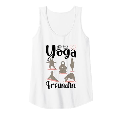 Damen Yogalehrerin Faultier Gadgets Yogis Allerbeste Yoga Freundin Tank Top Damen Yogalehrerin Faultier Gadgets Yogis Allerbeste Yoga Freundin Tank Top von Geschenk für Yogis und Faultier Gadgets
