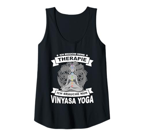 Damen Ich Brauche Nur Vinyasa Yoga Gadgets Yogis Yogalehrerin Tank Top Damen Ich Brauche Nur Vinyasa Yoga Gadgets Yogis Yogalehrerin Tank Top von Geschenk für Yogis und Vinyasa Yoga Gadgets