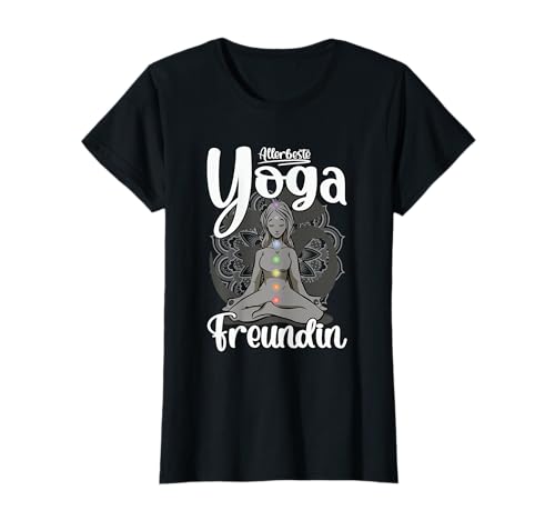 Allerbeste Yoga Freundin Yogaunterricht Frauen Gadgets Yogis T-Shirt Allerbeste Yoga Freundin Yogaunterricht Frauen Gadgets Yogis T-Shirt von Geschenk für Yogis und Yoga Gadgets