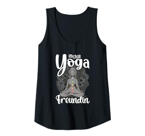 Damen Allerbeste Yoga Freundin Yogaunterricht Frauen Gadgets Yogis Tank Top Damen Allerbeste Yoga Freundin Yogaunterricht Frauen Gadgets Yogis Tank Top von Geschenk für Yogis und Yoga Gadgets