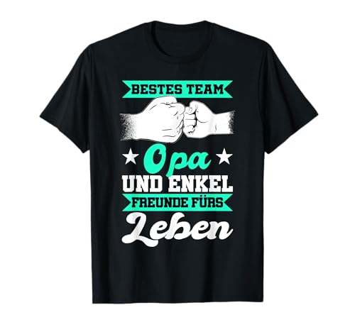 Bester Opa und Enkel-Kind Partnerlook lustig mit Spruch T-Shirt Bester Opa und Enkel-Kind Partnerlook lustig mit Spruch T-Shirt von Geschenk für den besten Opa der Welt Opa und Enkel