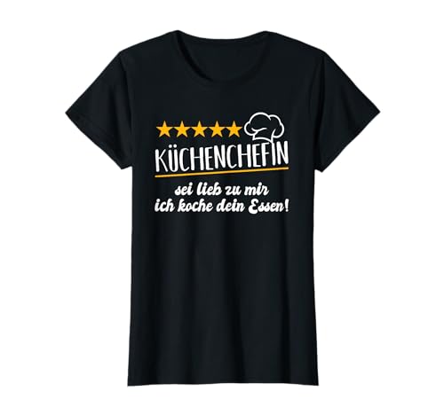 Küchen-Chefin Küche Sprüche Mama Freundin Köchinnen Köchin T-Shirt Küchen-Chefin Küche Sprüche Mama Freundin Köchinnen Köchin T-Shirt von Geschenk für die Küchenchefin
