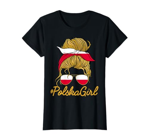 Polnisches Mädchen Stolz Polen Frauen Polska Girl T-Shirt Polnisches Mädchen Stolz Polen Frauen Polska Girl T-Shirt von Geschenk für stolze Polnische Frauen