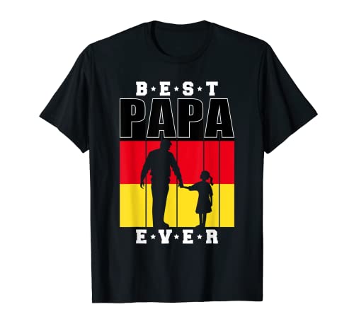 Herren Vater und Tochter Vatertag Deutschland Flagge Papa Tochter T-Shirt Herren Vater und Tochter Vatertag Deutschland Flagge Papa Tochter T-Shirt von Geschenk für stolzen deutschen Papa