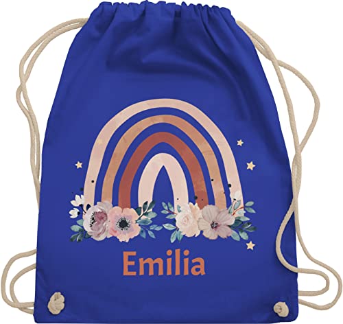 Turnbeutel Rucksack - Boho - Geschenk Regenbogen mit Name personalisiert I Rainbow - Unisize - Royalblau - personalisierter beutel kindergartenbeutel bohemian blume stoffrucksack Turnbeutel Rucksack - Boho - Geschenk Regenbogen mit Name personalisiert I Rainbow - Unisize - Royalblau - personalisierter beutel kindergartenbeutel bohemian blume stoffrucksack von Geschenk mit Namen personalisiert by Shirtracer