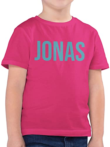 Kinder T-Shirt Jungen - für - Dein Name in Bunt - 152 (12/13 Jahre) - Fuchsia - personalisiertes Shirt Tshirt Junge t Shirts t-Shirts Jungs Baumwolle Kind Gruppen Party einem personalisierte von Geschenk mit Namen personalisiert by Shirtracer