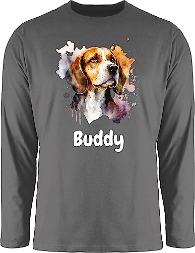 Langarmshirt Herren Langarm Shirt - Hunde - Beagle - Hundebesitzern Geschenk - L - Dunkelgrau - hundemotiv Hundebesitzer Hund und Hunden t-Shirts hundemotiven t-Shirt hundemotive Hunde. hundespruch Langarmshirt Herren Langarm Shirt - Hunde - Beagle - Hundebesitzern Geschenk - L - Dunkelgrau - hundemotiv Hundebesitzer Hund und Hunden t-Shirts hundemotiven t-Shirt hundemotive Hunde. hundespruch von Geschenk mit Namen personalisiert by Shirtracer