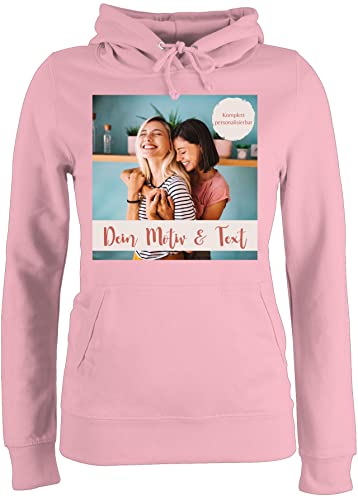 Pullover Damen Hoodie Frauen - eigenem - Eigenes Foto I Eigenes Bild - L - Hellrosa - muttertagsgeschenk pulli selber gestalten selbst drucken photo hoddie hoodies Pullover Damen Hoodie Frauen - eigenem - Eigenes Foto I Eigenes Bild - L - Hellrosa - muttertagsgeschenk pulli selber gestalten selbst drucken photo hoddie hoodies von Geschenk mit Namen personalisiert by Shirtracer