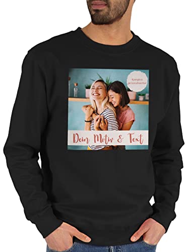 Sweater Pullover Sweatshirt Herren Damen - eigenem - Eigenes Foto I Eigenes Bild - L - Schwarz - weihnachts pullis pulli bedrucken lassen selbst drucken photo sweatshirts einem partnerpullies Sweater Pullover Sweatshirt Herren Damen - eigenem - Eigenes Foto I Eigenes Bild - L - Schwarz - weihnachts pullis pulli bedrucken lassen selbst drucken photo sweatshirts einem partnerpullies von Geschenk mit Namen personalisiert by Shirtracer