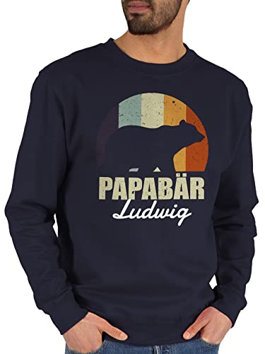 Sweater Pullover Sweatshirt Herren Damen - zum Vatertag - Papabär Bär Papa Vater - L - Dunkelblau - Vatertagsgeschenk Tochter väter Pulli personalisierte dad von Vatertagsgeschenke für papatags Sweater Pullover Sweatshirt Herren Damen - zum Vatertag - Papabär Bär Papa Vater - L - Dunkelblau - Vatertagsgeschenk Tochter väter Pulli personalisierte dad von Vatertagsgeschenke für papatags von Geschenk mit Namen personalisiert by Shirtracer