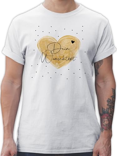 T-Shirt Herren - Aufdruck selbst gestalten - Dein Wunschtext I Geschenk personalisiert Weihnachten I Vatertag I Muttertag I Geburtstag - S - Weiß - Tshirt für beschriften personalisierte t Shirts T-Shirt Herren - Aufdruck selbst gestalten - Dein Wunschtext I Geschenk personalisiert Weihnachten I Vatertag I Muttertag I Geburtstag - S - Weiß - Tshirt für beschriften personalisierte t Shirts von Geschenk mit Namen personalisiert by Shirtracer