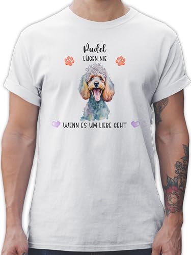 T-Shirt Herren - Hunde - Pudel - Geschenk Hundebesitzern - XL - Weiß - Hund Shirt Hundebesitzer personalisierte Tshirt Hunden männer hundemotiv hundemotiven hundemotive Hunde. hundespruch Dog T-Shirt Herren - Hunde - Pudel - Geschenk Hundebesitzern - XL - Weiß - Hund Shirt Hundebesitzer personalisierte Tshirt Hunden männer hundemotiv hundemotiven hundemotive Hunde. hundespruch Dog von Geschenk mit Namen personalisiert by Shirtracer