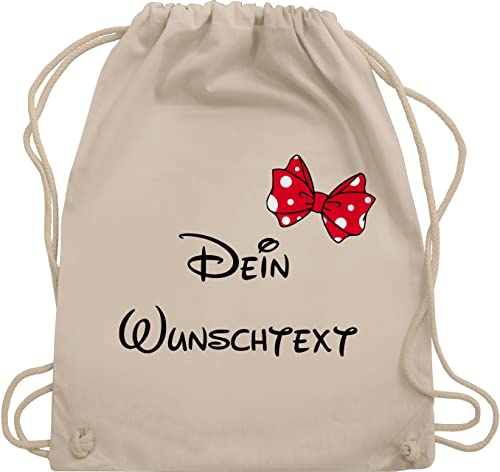 Turnbeutel Rucksack - Aufdruck selbst gestalten - Spardose Wunschtext Schleife I - Unisize - Naturweiß - jga beutel stoffbeutel name personalisierte freundin sportbeutel Turnbeutel Rucksack - Aufdruck selbst gestalten - Spardose Wunschtext Schleife I - Unisize - Naturweiß - jga beutel stoffbeutel name personalisierte freundin sportbeutel von Geschenk mit Namen personalisiert by Shirtracer