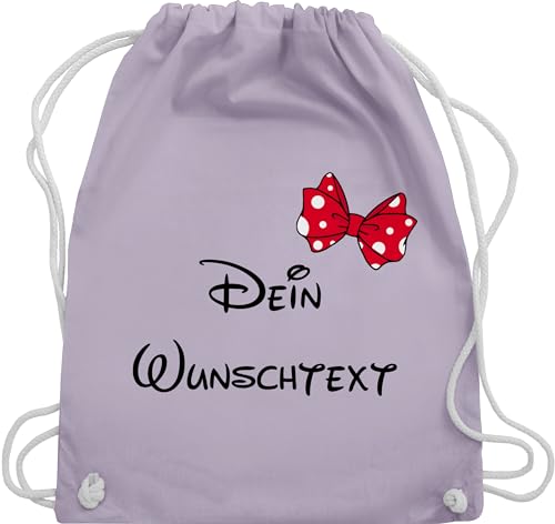 Turnbeutel Rucksack - Aufdruck selbst gestalten - Spardose Wunschtext Schleife I - Unisize - Pastell Lila - jga beutel stoffbeutel name personalisierte freundin sportbeutel Turnbeutel Rucksack - Aufdruck selbst gestalten - Spardose Wunschtext Schleife I - Unisize - Pastell Lila - jga beutel stoffbeutel name personalisierte freundin sportbeutel von Geschenk mit Namen personalisiert by Shirtracer