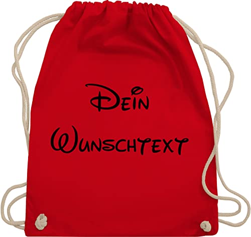 Turnbeutel Rucksack - Aufdruck selbst gestalten - Wunschtext I Geschenk mit eigenem Text personalisiert - Unisize - Rot - wechselkleidung beutel kita junge stoffbeutel name personalisierte custom Turnbeutel Rucksack - Aufdruck selbst gestalten - Wunschtext I Geschenk mit eigenem Text personalisiert - Unisize - Rot - wechselkleidung beutel kita junge stoffbeutel name personalisierte custom von Geschenk mit Namen personalisiert by Shirtracer